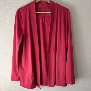 L. L. Bean Women's Pima Cotton Open Cardigan, With Pockets